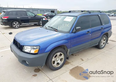 2004 Subaru Forester 2.5X from USA, damaged, VIN JF1SG63694H741218